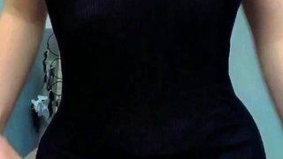 Small Titted Chick In Black Lingerie Fucking