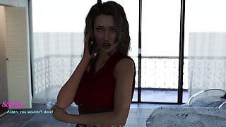 Awam Sofia Real Fuck Editon - Substory Part 1 - Sofia Secretly Letting Her Student Lick Her Wet Pussy Right Behind Liam