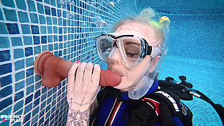 Deep Throat Dive Scuba Suck Training