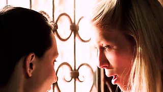 Blonde Lesbians Sweet Cat and Nataly Von Seduce with