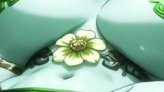 Gol Busty Anime Girl Waterfall Fantasy Nude