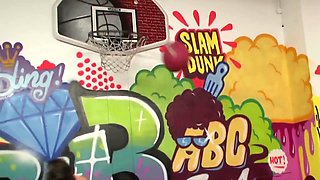 Valery Summers And Demetri Xxx - Her Big Tits Rebalm On The Coachs Cock