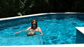 busty homemade blonde teen amateur with fake big boobs
