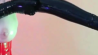 Sexual Femme Domme Latex Rubber Mistress