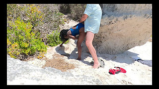 Sex on the Beach- Nearly Got Caught Having Sex in a Quiet Beach