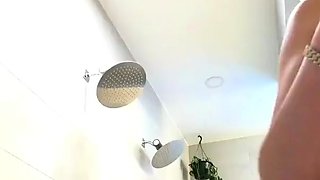 Natalie Roush Hot Shower Seductive Tease Livestream