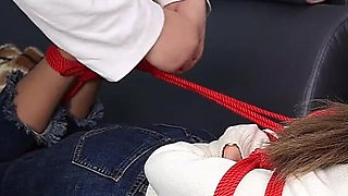 Tie up Your Barefoot Girlfriend and Play with Her Barefoot