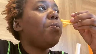 Public McDonald's Mukbang