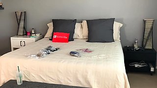 Pink pussy and ass kinky solo toy fun