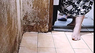 Naughty Wife Wants to in Public Toilet