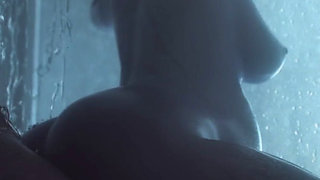 Pregnant Widowmaker Getting Her Tight Purple Pussy Fucked From Behind & Creampied