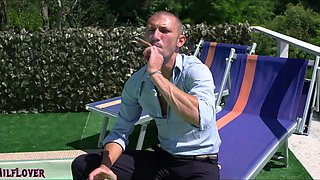 Christie Dom Surrenders to Maid Passion with Young Heat