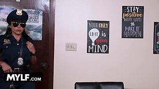 Brandy the MILF Gets Rough with Her Stepson in School - Deep Throat & Doggy Style 4K Porn