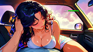 Betrayed 39-year-old Latina Wife Gets Fucked Hard by Taxi Driver on the Road - Ai Animation