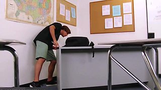 Bridgette B. Fucking In The Desk - Uniform