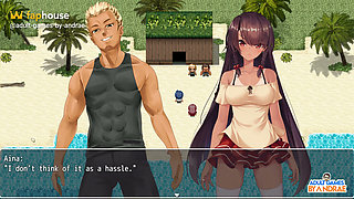 Island Ntr Survival Ss Gameplay Part 1 - 1 Woman and 5 Men in an Island