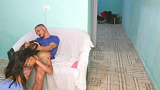 Risky Sex with Wife's Friend Caught in the Act