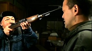 Busty Japanese babe toyed and creamed BDSM style