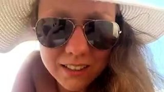 A group of real party amateur teens riding cock outdoor