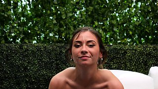 SMALL TIT BRUNETTE TATTOOED TEEN GIRLFRIEND CAUGHT IN SHOWER