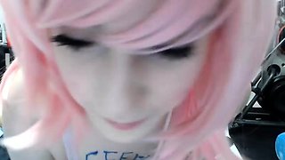 Sexy teen ebony solo toy masturbation