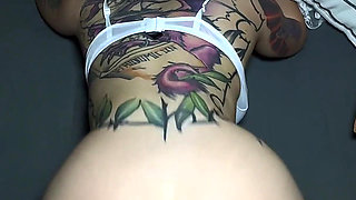 Cute Tattooed Big Ass Teen Moans Loudly as She Gets Fucked Wildly by Cofla24cm - Nefer Nck
