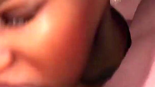 Ebony Latin Maid and Old Man