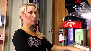Lesbian Boss Dieter Von Stein Fucks Sexy Blonde Secretary