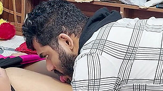 Malayali Boss Girl Feet Massage by Boy Staff