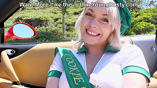 Wanna Buy Some Cookies? Ava Sinclair at YoungBusty