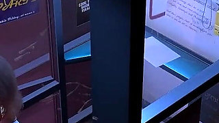 Phone Booth Strip Tease Dance