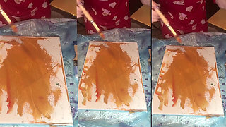 In Big Eyeglasses Asmr Acrylic Art Bloom in the Mist Part 1