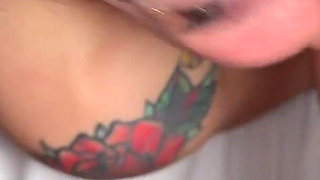 Creampie and Squirt After Party with the Waitress