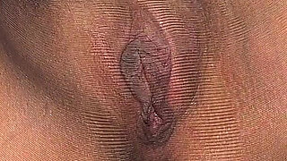 Yes, I Can Rub My Pussy in Seamless Pantyhose with My Feet