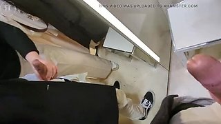 Risky Dressing Room Blowjob - Almost Caught by Employee - Cum Swallow in Public