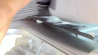 Bold Latina Hooker Undresses Outdoors for a Public POV Encounter