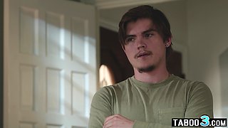 Camgirl keeping her stepbros mouth shut