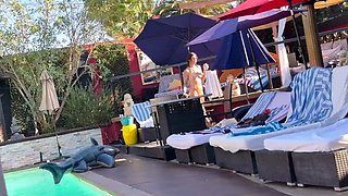 Flashing Emma Fucks In The Public Pool
