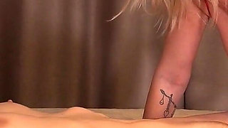 Tied up Babe Gets Her Belly Licked