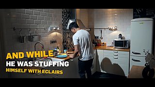 Daddy4k. red haired whore craved an ugly boy to eat her rosy pussy