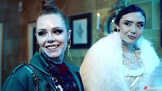 Fruity bimbos exciting adult video