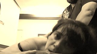 Anal Sex with Stepson with Mouth Covered