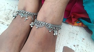Married Women Enjoying Terrace Romance with Neighbour Men Friend