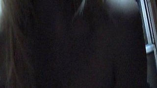 Big Boobed Blonde Masturbates With A Dildo In The Bathroom