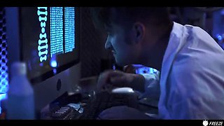 Hot 18yo Matty Mila Gets Remote Fucked & Squirts - Mad Scientist Freeze Fuck Lab Sex