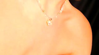 Big Boobed Blonde Masturbates With A Dildo In The Bathroom