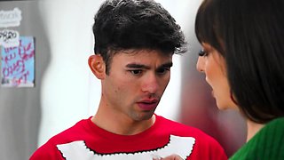 Lexi Luna's Explosive MILF Creampie with Massive Tits