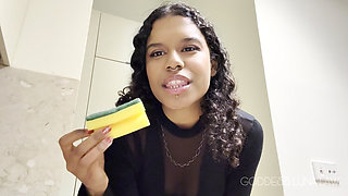 CBT Instructions - Kitchen Items - Ebony Femdom Goddess Luna Law
