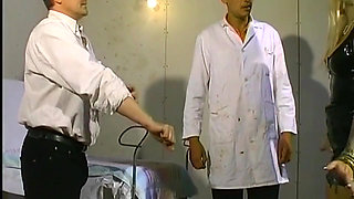 Blonde Nurse MILF Demands Deep Tongue Worship