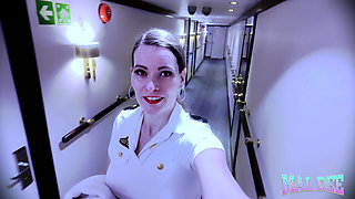 Naughty Ferry Stewardess Secret Affair and Pregnancy Twist